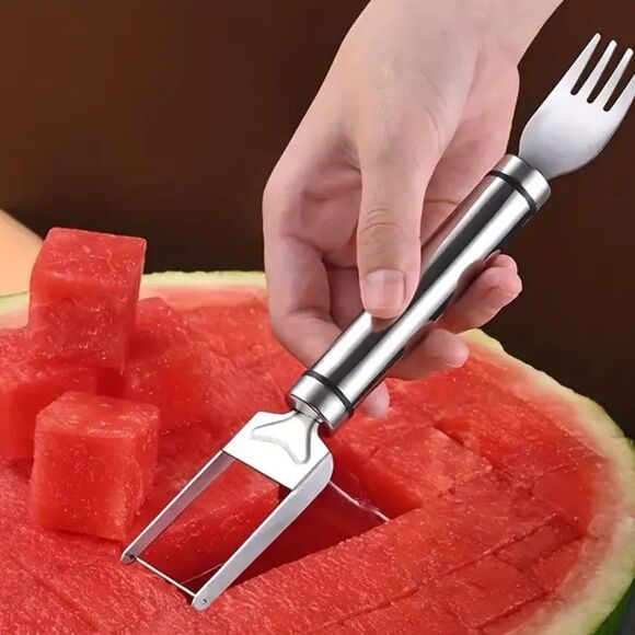 Watermelon Slicer and Fork 2 Pack Set - Picture 4 of 4